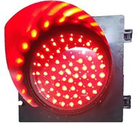 Traffic Light - Stop Light Warning Signal for Road, Industrial Loading Dock, Pedestrian Crossing - Durable Traffic Signal Signs for Cars and Bay Safety(Red,400MM-24V)