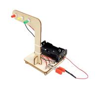 Traffic Light Toys Kit - Develop Teamwork Kids Traffic Signal, Learning Toy Set | Battery Operated Light System, Colorful Road Signs with Realistic sequences for Traffic Play Educational Fun at Home