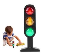 Traffic Lights for Kids - Inch Mini Toy Road Signs, Battery Operated Light for Children - LED Toy Traffic Lights with Horn Sound, Early Education Stop Signs Traffics