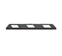 TRAFFIC-LINE Park-AID Wheel Stops - 1200mm x 150mm x 100mm (Black/Yellow)