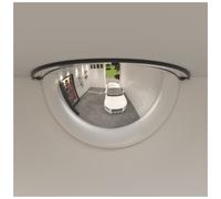Traffic Mirror 2pc Clear Acrylic Ø40cm Half-Domed 90° Wide-Angle Safety Parking