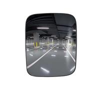 Traffic Mirror, Wide Angle, Convex Traffic Mirror, Outdoor Traffic Mirror, Adjustable Traffic Mirror, Wide Angle Mirror, Convex Round, 16 x 19 cm, Parking, Traffic Safety, Indoor and Outdoor Use