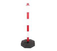 Traffic Safety Ber Bollard, Neator Post For Crowd Control, Crash-Resistant Warning Column, Road Traffic Management Solution(Red (1pcs),H*112)
