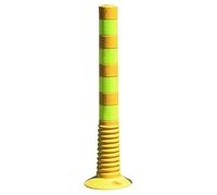 Traffic Safety Bollard, Flexible Driveway Parking Interceptor, Crash Column Warning Post, Road Cones For Garage & Outdoor Use(Yellow,1pcs)