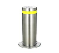 Traffic Safety Bollard Reflective Stripes Anchor Bolts Waterproof Rustproof for Driveways Sensitive Areas