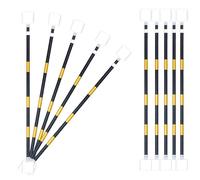 Traffic Safety Cones,Lightweight Cone Barricade Pole, Expandable Traffic Safety Cone Bar From 47In To 78In, Pack Of 10 20 30 40 50 Road Cone Connecting Rod For Outdoor/In,A 10 Pcs-1.2m-2m/4ft-6.6ft