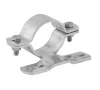 Traffic Sign Pipe Clamp for Posts 60 mm/Hole Spacing 70 mm