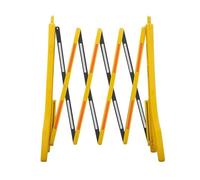 Traffic Telescopic Security Fence - Foldable Construction Gate with Water Injection, Ideal for Roadwork & Parking Lot Management, Insulation Barrier.