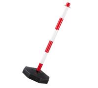 trafficDelineator Cones - 28.5x85cm Reflective Safety Post, trafficWarning Tool, Movable Sturdy Adjustable trafficColumn | Ideal for Road Construction Parking Lot Crossing Sign Safety Control
