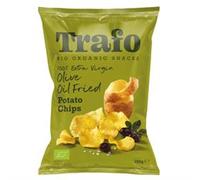 Trafo Organic Potato Chips Baked in Olive Oil 100 g (Pack of 4)