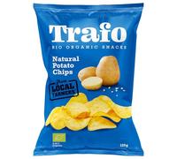 Trafo - Organic Crisps | Multiple Options Salted 125g (Pack of 12)