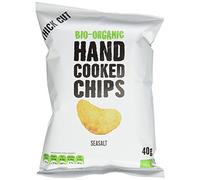 Trafo Organic Hand Cooked Sea Salt Crisps 40 g (Pack of 15)