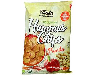 Trafo Organic Hummus Chips Paprika 75g-6 Pack