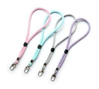 trage.band® Long Adjustable Lanyard Neck Strap 4 Bright Patterned