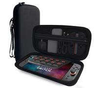 Tragetasche für Nintendo Switch 2(2025 Modell),Aufbewahrungstasche für Nintendo Switch 2-Konsole und Zubehör,Aufbewahrungsfach für 10 Spielkassetten,Schützender Hartschalen-Aufbewahrungskoffer