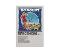 Tragic Kingdom by No Doubt Poster Wall Art Canvas Cover Aesthetic Vintage Poster Decorative Painting for Living Room Bed Room 08x12inch(20x30cm) Unframe-style