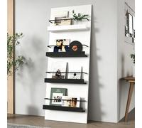 TRAGLO Vertical Magazine Rack Wall-Leaning Vinlys Display Stand Holder