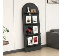 TRAGLO Wall Record Storage Magazine Rack 4 Tier Floor Standing Bookshelf