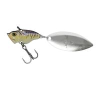 Trago Spin Tail Willow 1/4 Oz Brown Cream Purple Tiger Molix