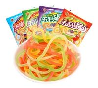 TraiHuyan-Fruit Gummies,20x12g,A Fun Candy,Rich in Fruit Flavor, with A Satisfyingly Chewy Texture,Ideal for Home, Office, On-The-Go, or Sharing at Parties