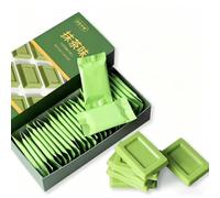TraiHuyan - Matcha Chocolate,110g, Green Tea Chocolate,22 pieces Green Tea Flavoured Snack Bar, Smooth Texture, Great for Home Office or On-the-Go