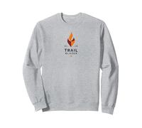Trail Blazer: Adventurous Spirit Sweatshirt, Adult Unisex, Heather Grey, S
