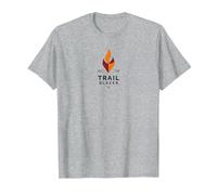 Trail Blazer: Adventurous Spirit T-Shirt, Men, Heather Grey, 5XL