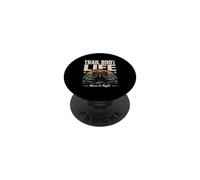 Trail Boot Life Worn In Right Hiking PopSockets Adhesive PopGrip