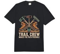 Trail Crew Makes The Path Possible Comfort Colors Adult Heavyweight T-Shirt