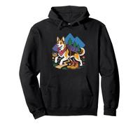 Trail Dog Mom Who Checks Conditions Before Herself First Pullover Hoodie