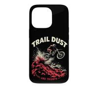 TRAIL DUST AND TRIUMPH Mountain Biker Action Case for iPhone 13 Pro