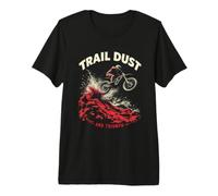 Trail DUST and Triumph Mountain Biker Action Premium T-Shirt