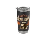 Trail Dust Dad Jokes Camping Stainless Steel Insulated Tumbler