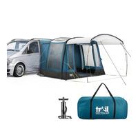 Trail Holton Air Driveaway Awning for Campervans & MPVs, Fitting Height 180cm-210cm, Inflatable TPU Poles, Safety Purge Pump, PVC Skylights, Canopy, UPF50+, 5000mm Waterproof, L180cm x W300cm x H210cm