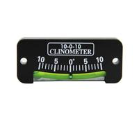 Trail Inclinometer for Boats and Yachts, Portable Sailing Clinometer with High-Resolution Display, ABS Material, Compact Angle Level for Sailboats, Fishing Boats, Cargo Ships (10-0-10) (10 Degrees)
