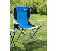Trail Kestrel Deluxe Folding Camping Chair Blue