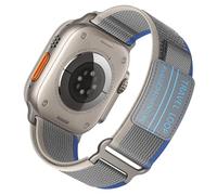 Trail Loop for Apple Watch Strap 41mm 40mm 38mm 42mm 46mm 44mm 45mm 49mm iWatch Straps Men/Women,Nylon Sport Strap for Apple Watch Series 10 9 8 7 6 5 4 3 SE/2,Blue Grey/Nylon