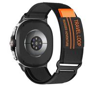 Trail Loop Nylon Band for Samsung Galaxy Watch 8 Band 40mm 44mm/8 Classic 46mm Men Women,Rugged Fabric Sport Woven Stars-Stripes Flag Strap for Samsung Galaxy Watch 8 Classic Bands 46 mm/8 40 mm 44 mm