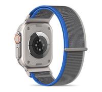 Trail Loop Nylon Sport Band Compatible with Apple Watch Ultra 2 Band for Men 49mm 46mm 45mm 44mm 42mm, Rugged Breathable Sport Adjustable Strap for iWatch Bands Ultra 3 Series 11/10/9/8/7/6/SE/5/4/3