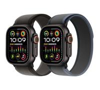 Trail Loop Nylon Strap - Compatible with Apple Watch Ultra 2 Strap/Ultra Straps 49mm 45mm 44mm Men Women, Braided Elastic Weave Sport Band for iWatch Ultra 2, iWatch Ultra Series 10 46mm SE/9/8/7/6/5