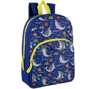 Trail maker 15 Inch Kids Backpacks for Boys & Girls | Preschool, Kindergarten, Elementary School Backpacks, Adjustable Straps, Seafaring Sharks, S, Travel Backpacks