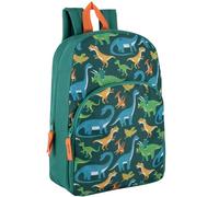 Trail maker 15 Inch Kids Backpacks for Preschool, Kindergarten, Elementary School - Adjustable, Padded Straps (Prehistoric Pals)