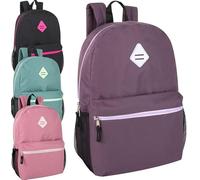 Trail maker Wholesale 24L Bulk Buy Backpacks With Mesh Side Pockets (Pack 2)