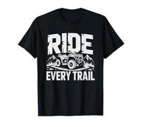 Trail Map Collector Who Rides Every He Owns Quad Route T-Shirt