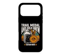 Trail Medal And Cold Brew Earned Both Running Case for iPhone 17 Pro Max