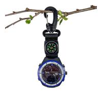 Trail Navigator, Adventure Pocket Compass, Rugged Clip- Compass with Shock Resistant Housing, Reliable Direction Readout Easy Carry Secure Carabiner for Active Travel