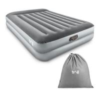 Trail Outdoor Leisure Double Xl Air Bed With Ac Pump - Grey