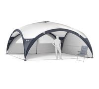 Trail Outdoor Leisure Metal Dome Framed Gazebo - Grey 4.5X2.25M