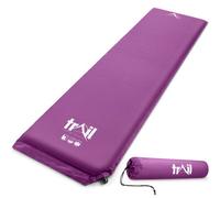 Trail Outdoor Leisure Single Self Inflating Camping Mat - Purple 5Cm