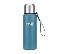 Trail Outdoor Leisure Trail Vacuum Flask with Strap Stainless Steel 600-1000ml Hot Cold in Teal | Size: Small Trail Outdoor Leisure Teal Small